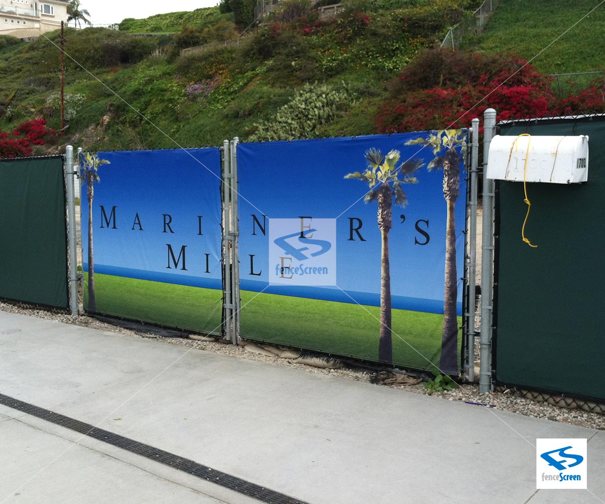 Fence Banners &amp; Fence Signs | Any Size Any Graphic Best Price