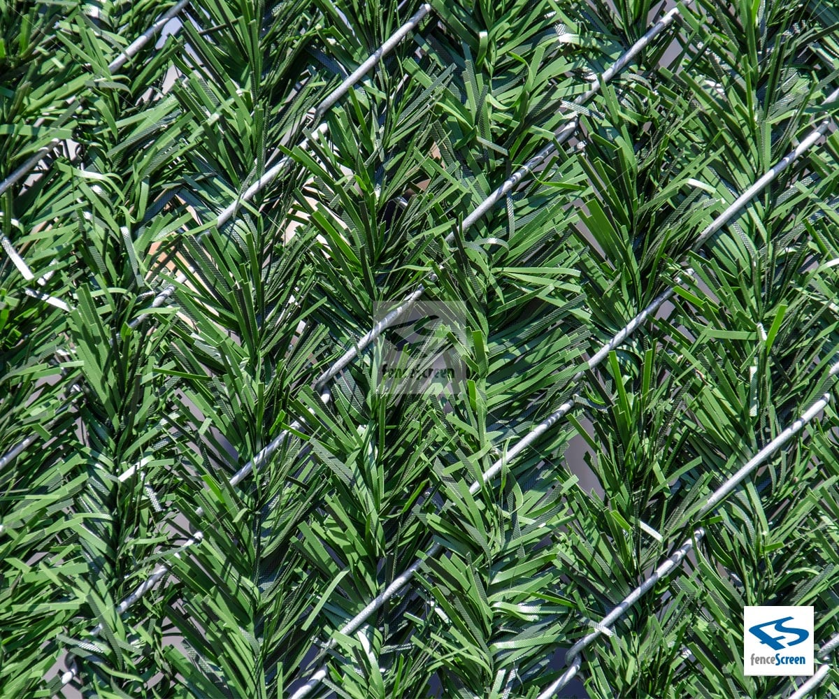 Chain Link Hedge Slats 10 Year Warranty