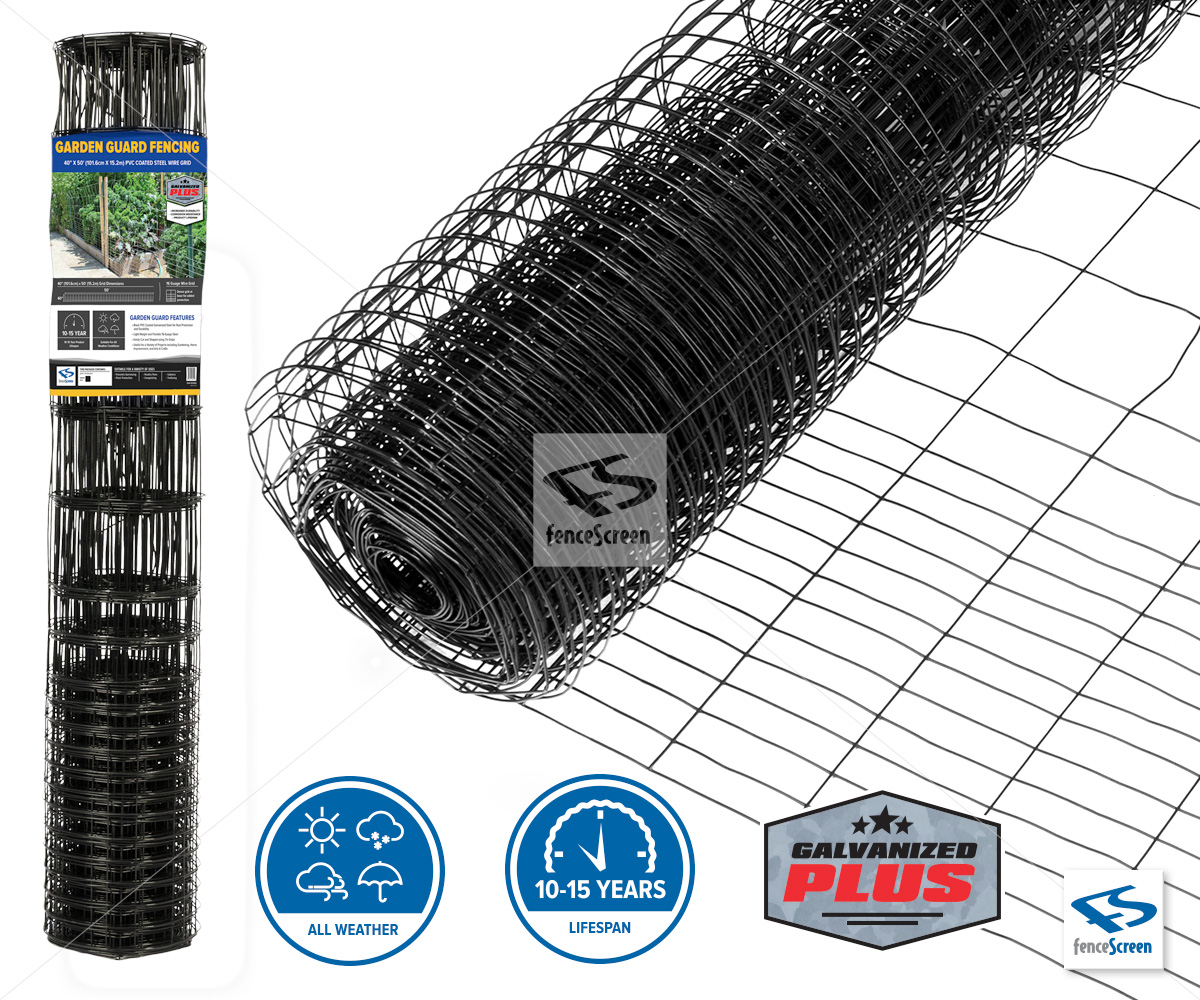 Rabbit and Garden Guard PVC Coated Galvanized Fencing