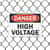 High Voltage OSHA Danger Sign