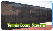 Tennis Court Screens
