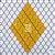 Gold Reflective Safety Fence Inserts - Diamond Shape idea