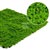 Faux Evergreen Moss Mat - 3 Quarter View