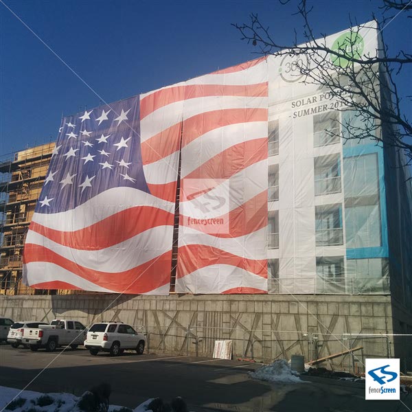 Custom Printed Building Banners & Wraps In Mesh or Vinyl