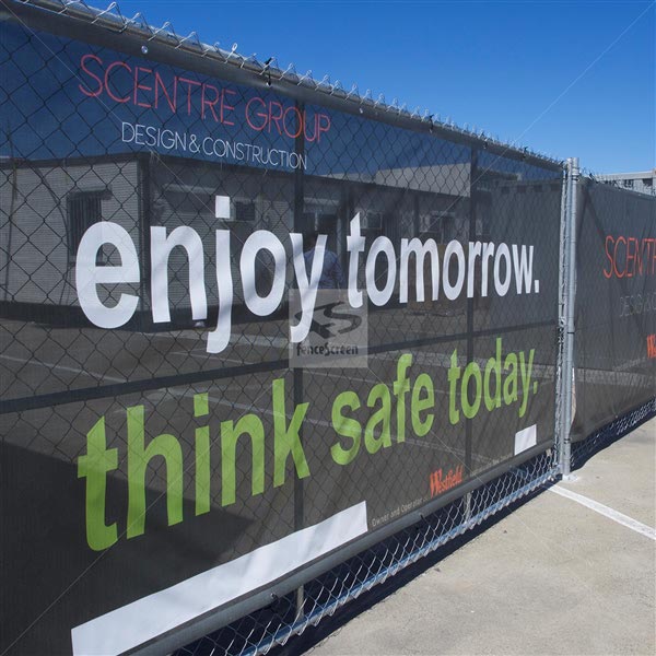 Large Custom Outdoor Mesh Banners & Advertising Signs