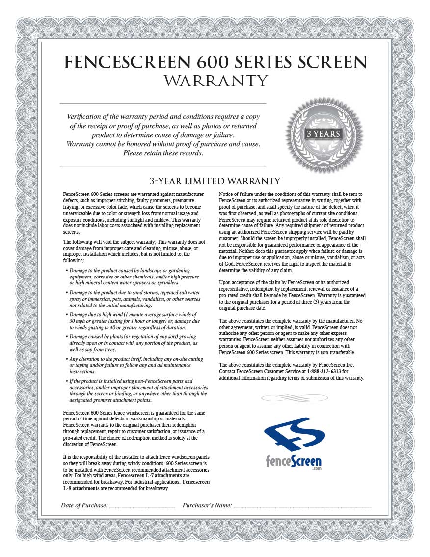 Warranty