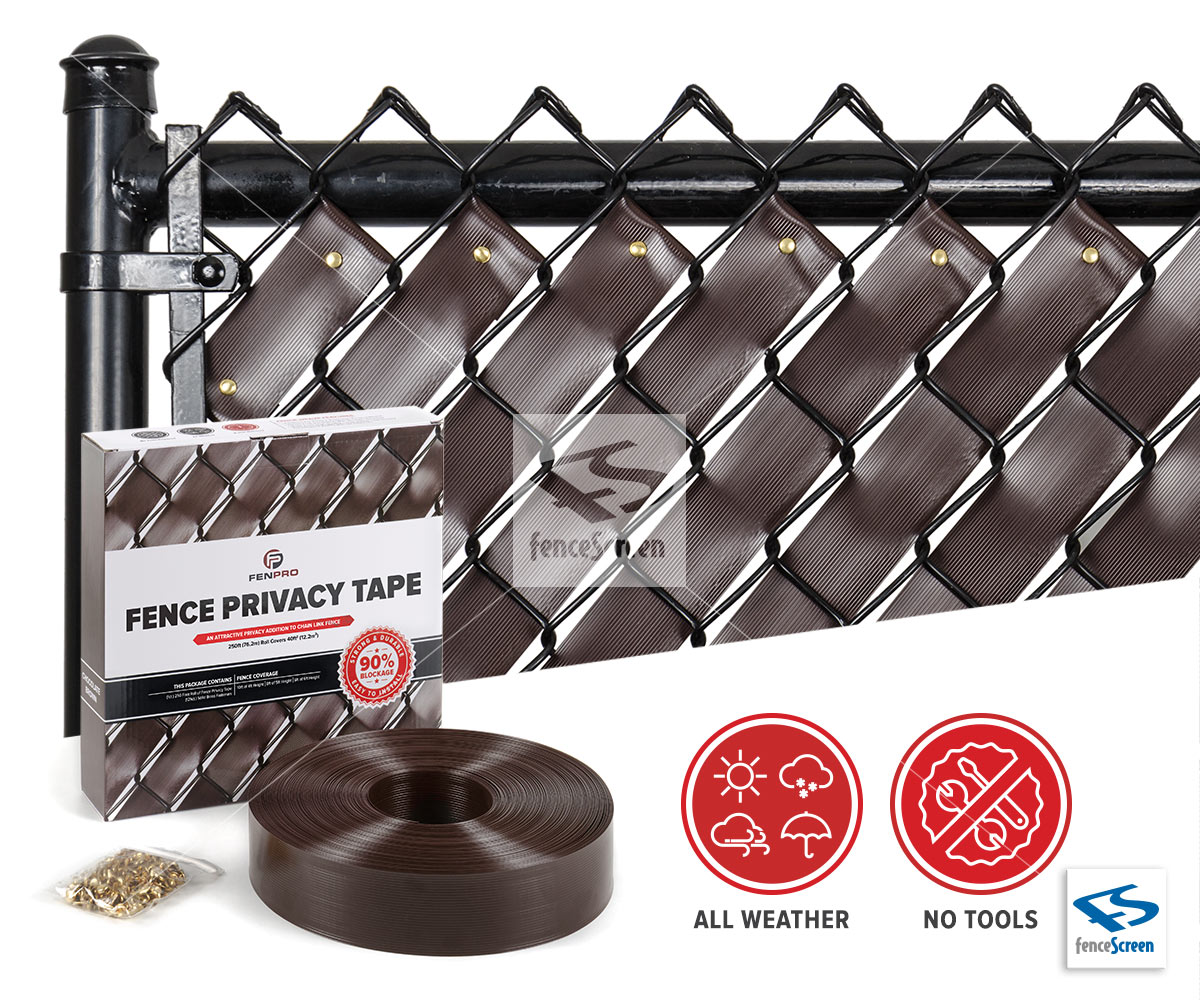 Fence Privacy Tape for ChainLink Fences by Fenpro
