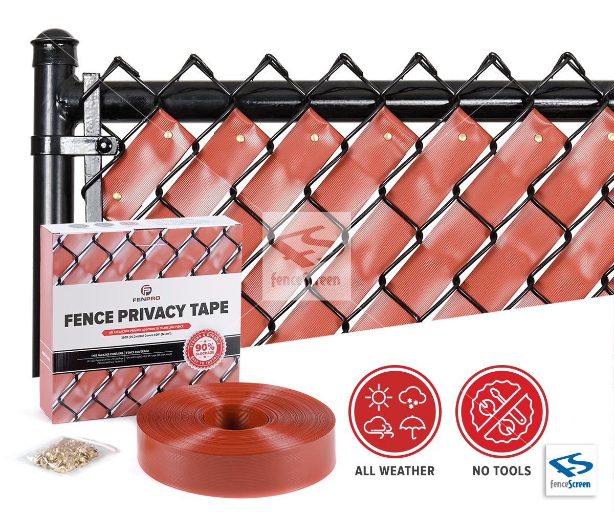 Fence Privacy Tape for ChainLink Fences by Fenpro