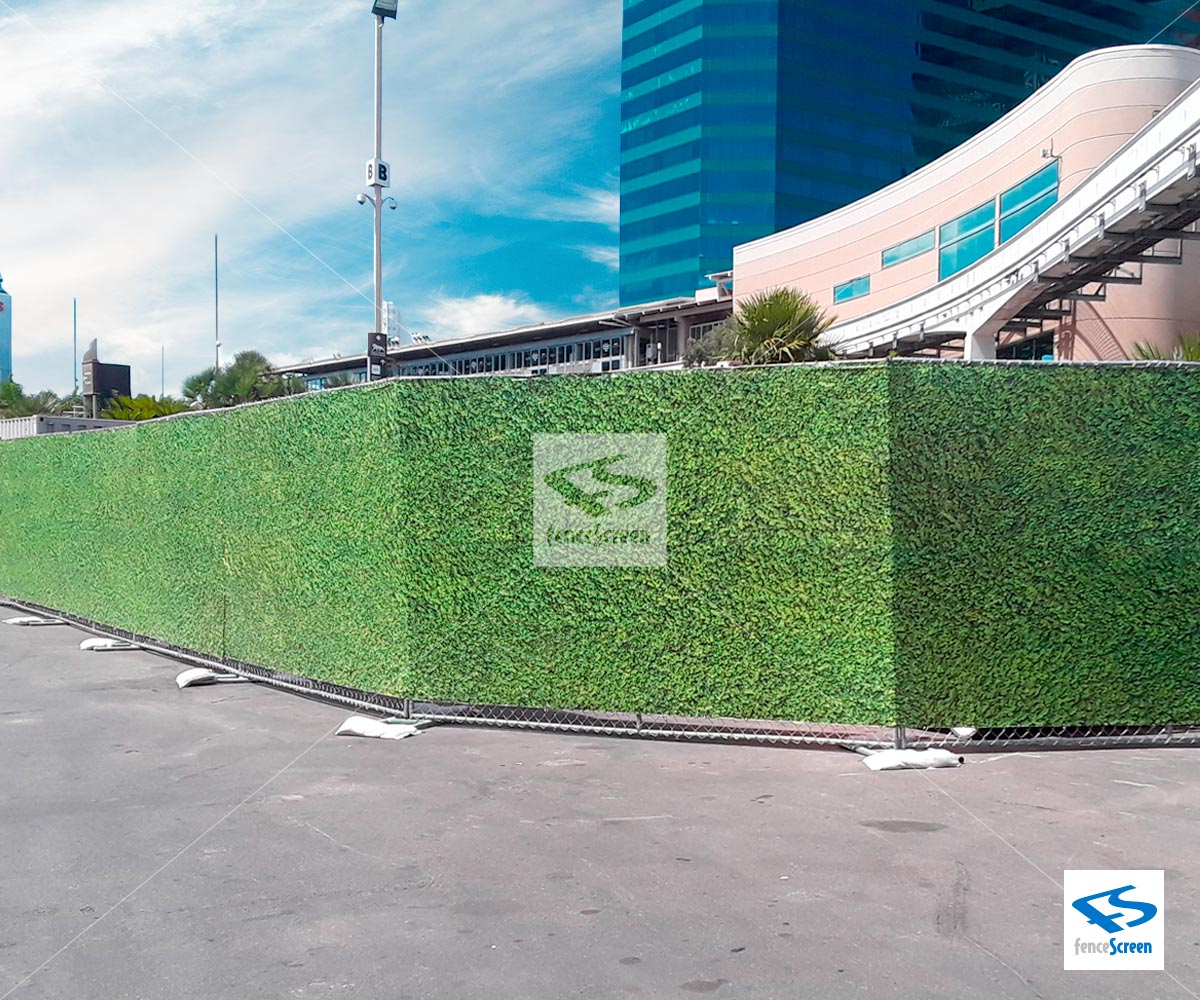PrePrinted Graphic Outdoor Fence Screen & Covers