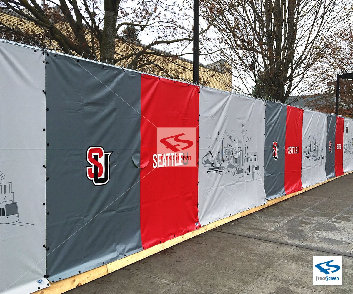 Vinyl Fence Wraps Full Color Custom Printed On MAXFlex Vinyl®