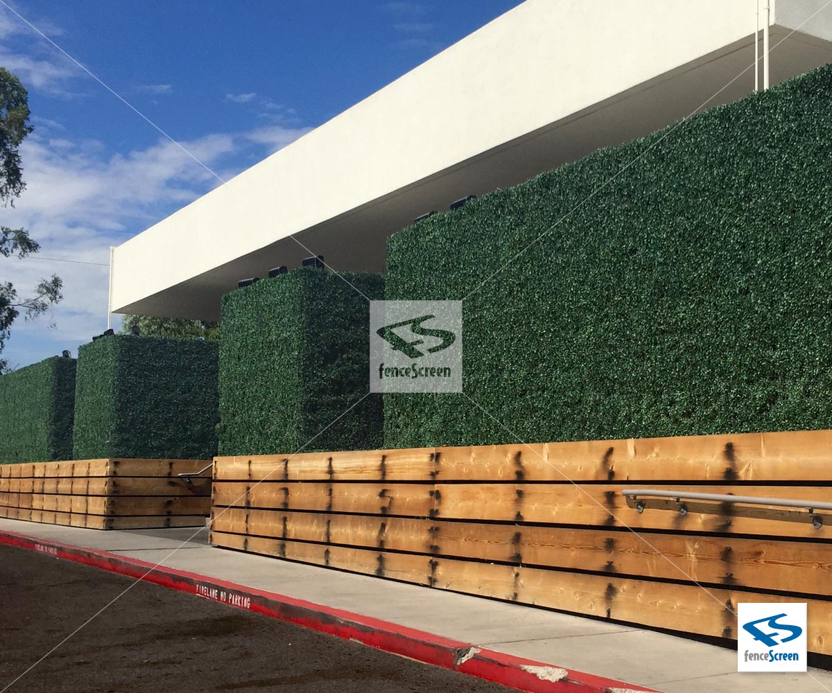 Artificial Boxwood Mat Faux Boxwood Hedge Panels