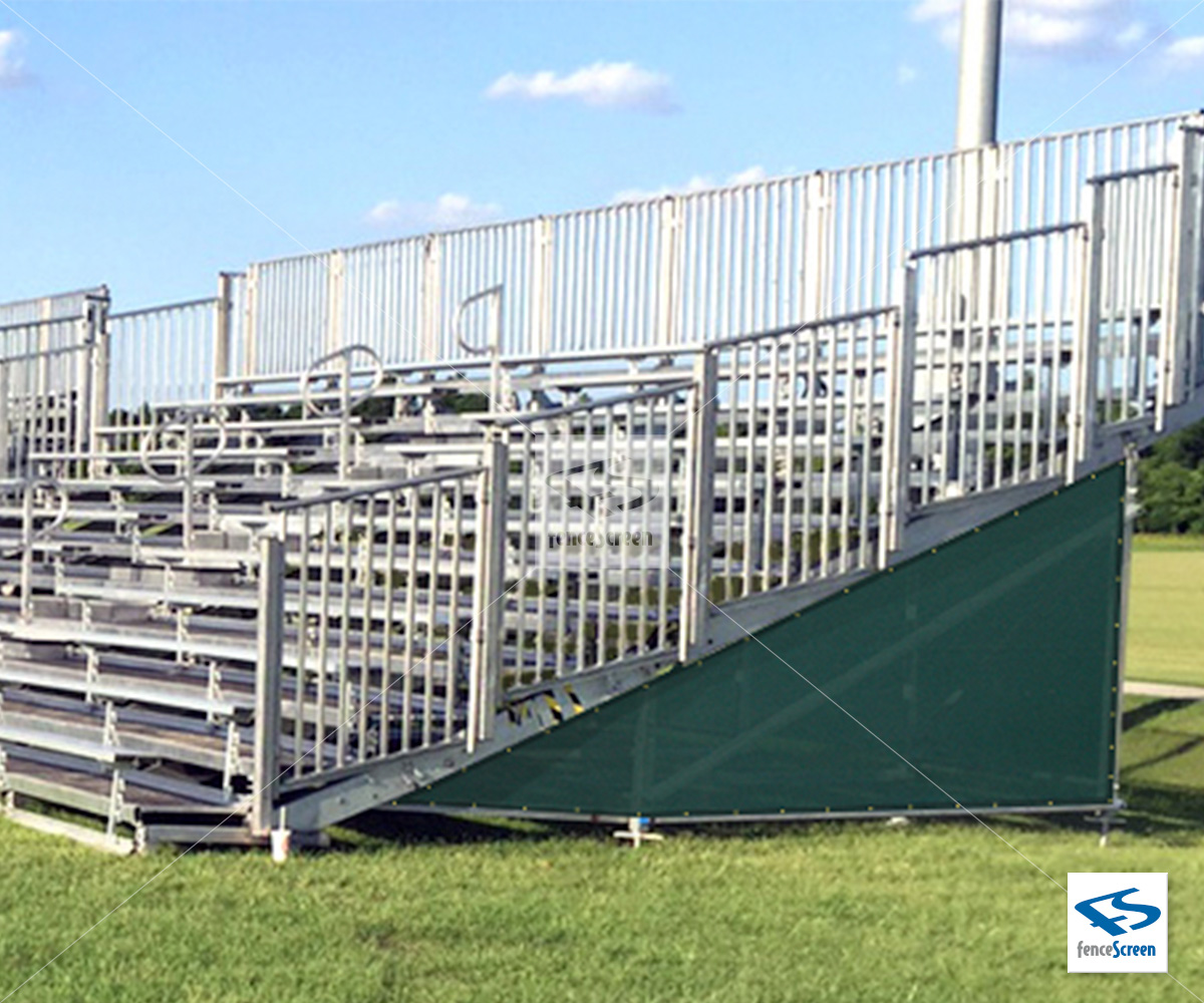 Bleacher and Grandstand Wraps for Sport Fields and Facilities