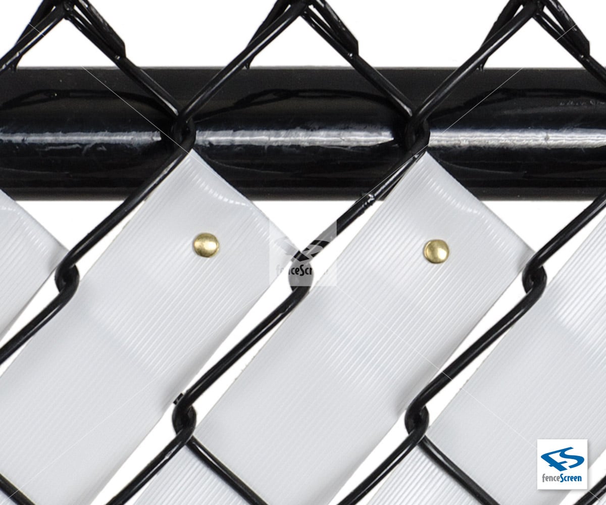 Solid Brass Fasteners used for Privacy Fence Tape