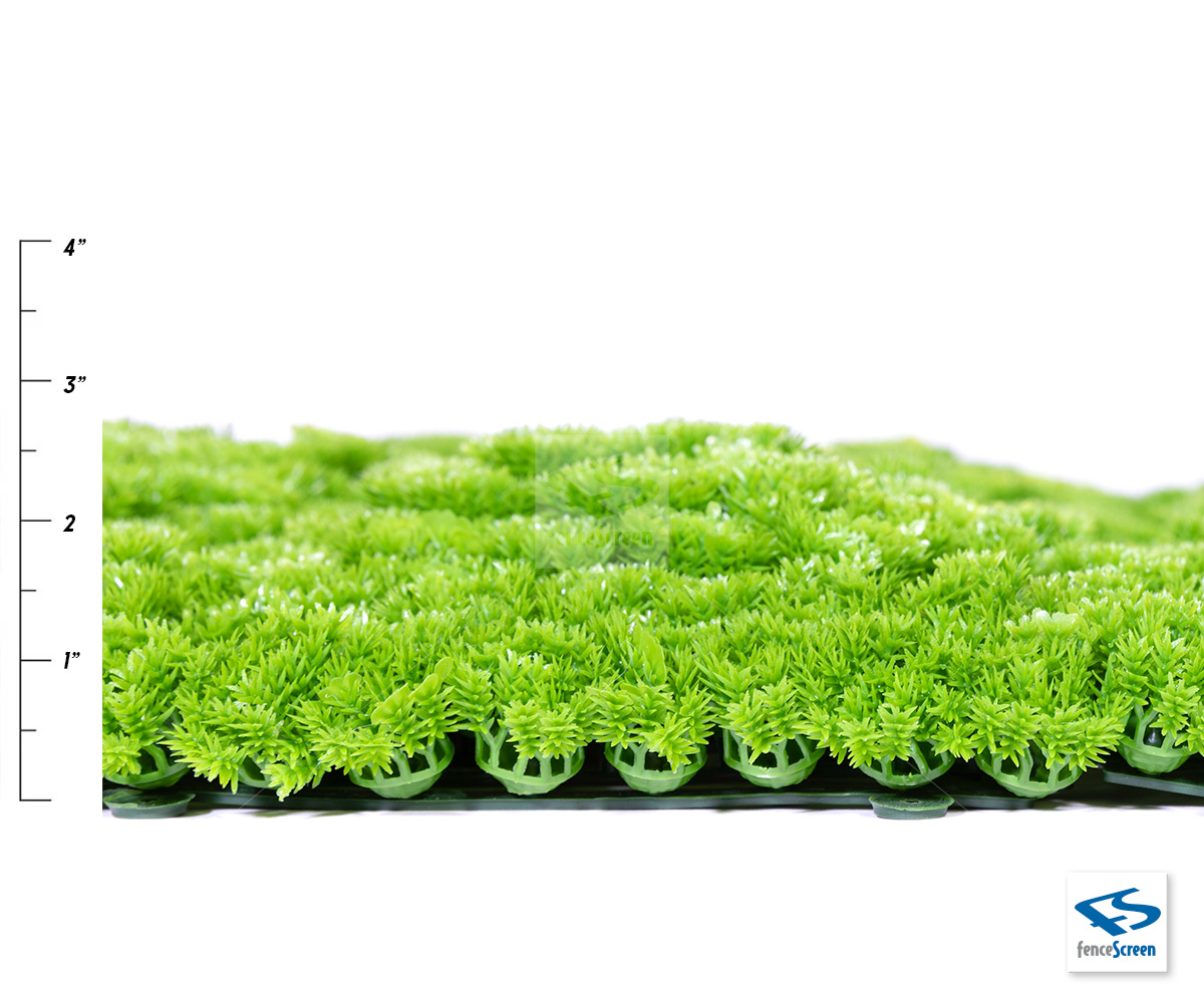 Artificial Evergreen Moss Mat Panels from NatraHedge®