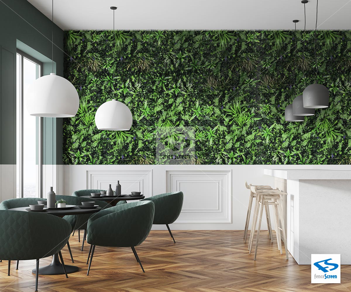 Artificial Living Wall | Faux Kauai Living Wall