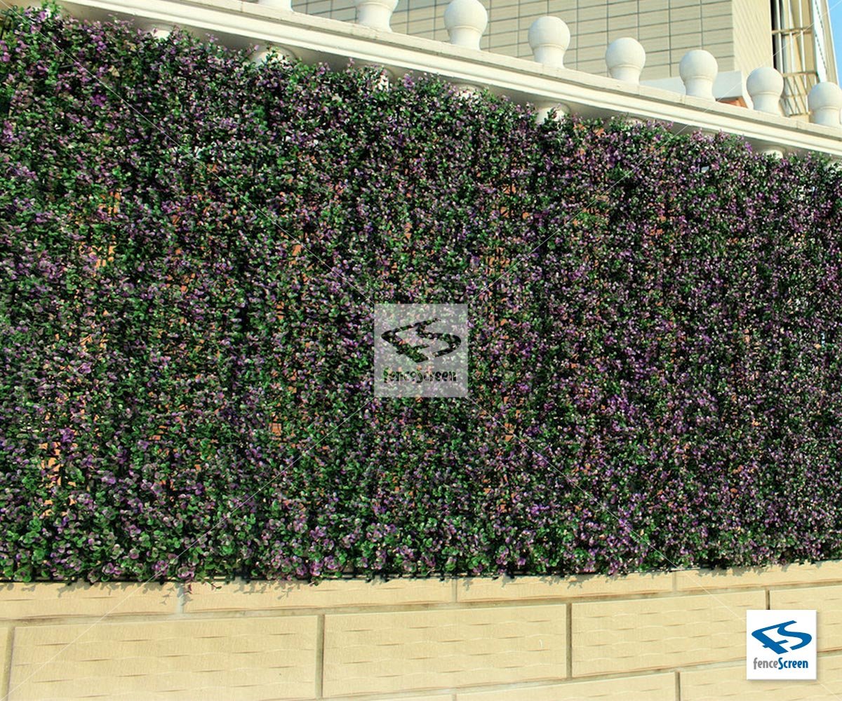 Artificial Lavender Wall Panels - Faux Lavender Topiary