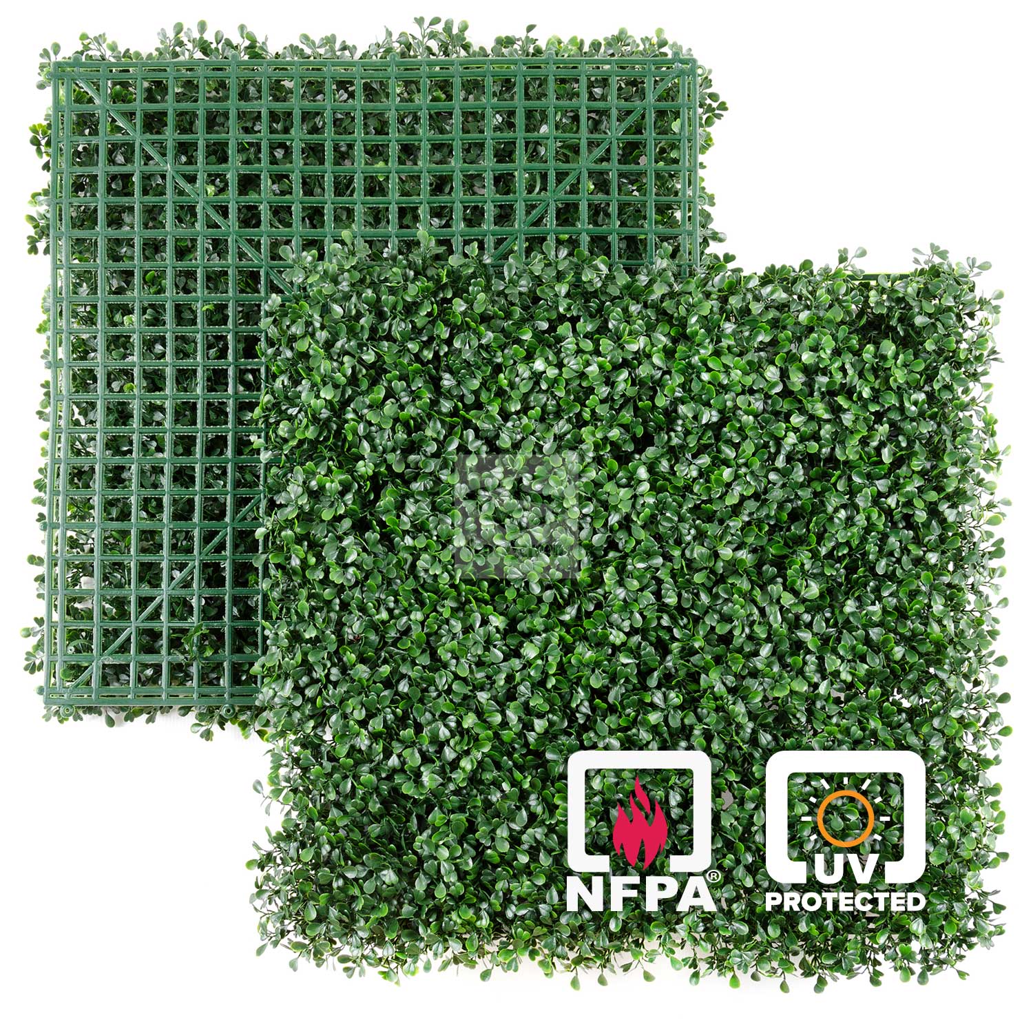 Artificial Boxwood Mat Faux Boxwood Hedge Panels