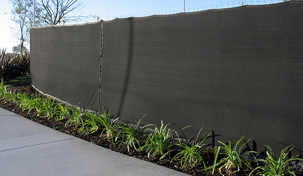 Construction Fence Screen Mesh Fabric, Tarps & Covers
