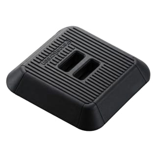9061 Series - Black Rubber Weighted Base for Temporary Fence Panels