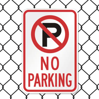 8002 Series - No Parking Sign