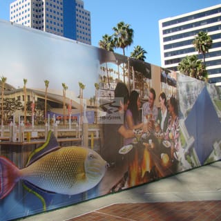 Printed Fence Screens