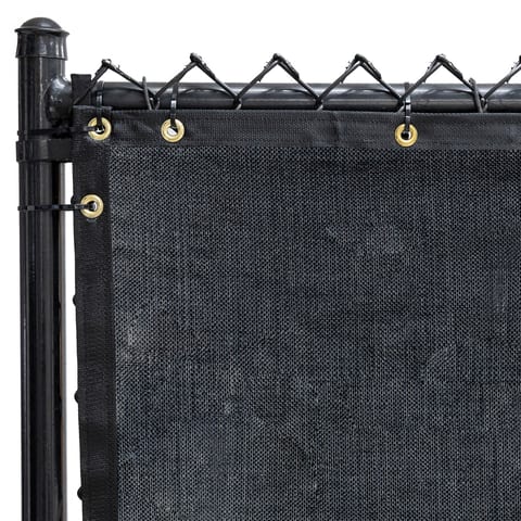 100 Series FenceBlock Fence Privacy Screen, Carbon Black
