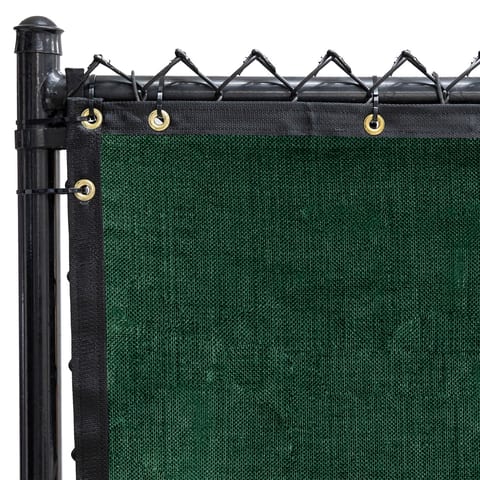 FenceBlock Fence Privacy Screen, Forest Green, 6 ft x 50 ft