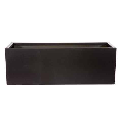 1250 Series Baxter Frosted Black Aluminum Planter Box