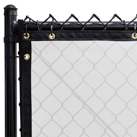 300 Series MAXFlex PVC Mesh Fence Windscreen, Alpine White