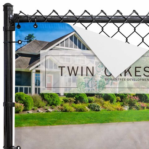411 Series Solid Vinyl Fence Wrap, Alpine White