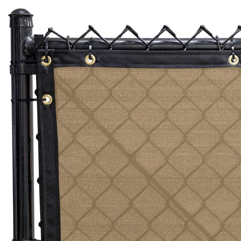 Privacy Fence Screen PLUS, Beige Tan, 6 ft x 50 ft