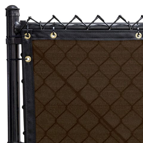 Privacy Fence Screen PLUS, Chocolate Brown, 8 ft x 50 ft