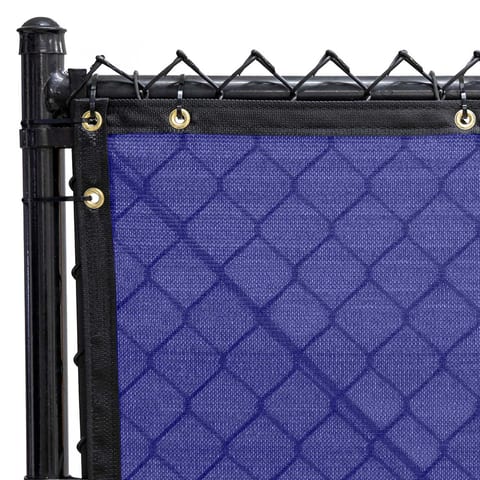 Privacy Fence Screen PLUS, Navy Blue, 6 ft x 50 ft