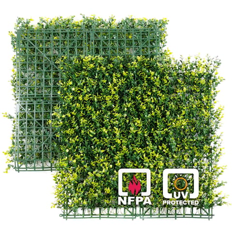 NatraHedge Artificial Myrtle Greenery Mats