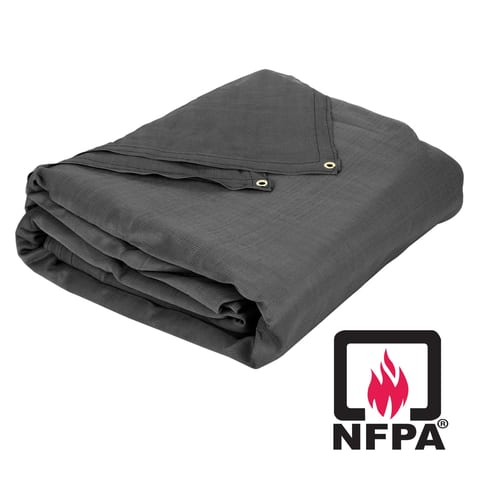 900 Series Mesh Debris Net Tarp, Jet Black, 25' x 20'