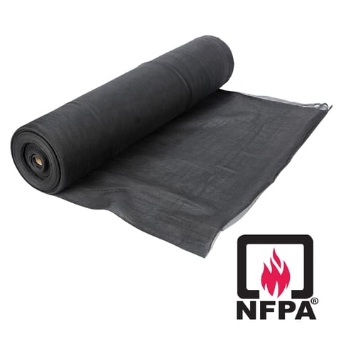 950 Series Debris Netting Roll, Black, 100' x 8'-6"