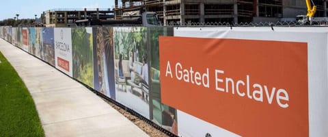 Printed Fence Screens