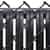 4-ft Black Chain Link Fence Slat - Free Shipping