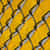 Gold Reflective Safety Fence Tape - Close Up