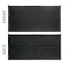 FenceBlock Fence Privacy Screen, 98% Blockage, Carbon Black