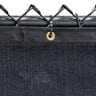 FenceBlock Fence Privacy Screen, 98% Blockage, Carbon Black