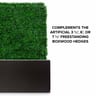 1250 Series Baxter Frosted Black Aluminum Planter Box