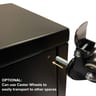 1250 Series Baxter Frosted Black Aluminum Planter Box