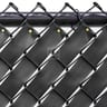 Fenpro Chain Link Fence Privacy Tape, Weave-In Fence Slats, Obsidian Black