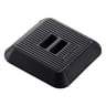 9061 Series Black Rubber Weighted Base for Temporary Fence Panels