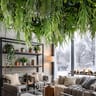NatraHedge Artificial Dense Star Living Wall Panels