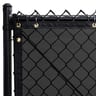 300 Series MAXFlex PVC Mesh Fence Windscreen, Obsidian Black