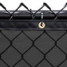 300 Series MAXFlex PVC Mesh Fence Windscreen, Obsidian Black