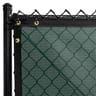 350 Series Commercial PVC Mesh PLUS Fence Windscreen, Forest Green