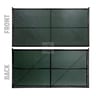 350 Series Commercial PVC Mesh PLUS Fence Windscreen, Forest Green